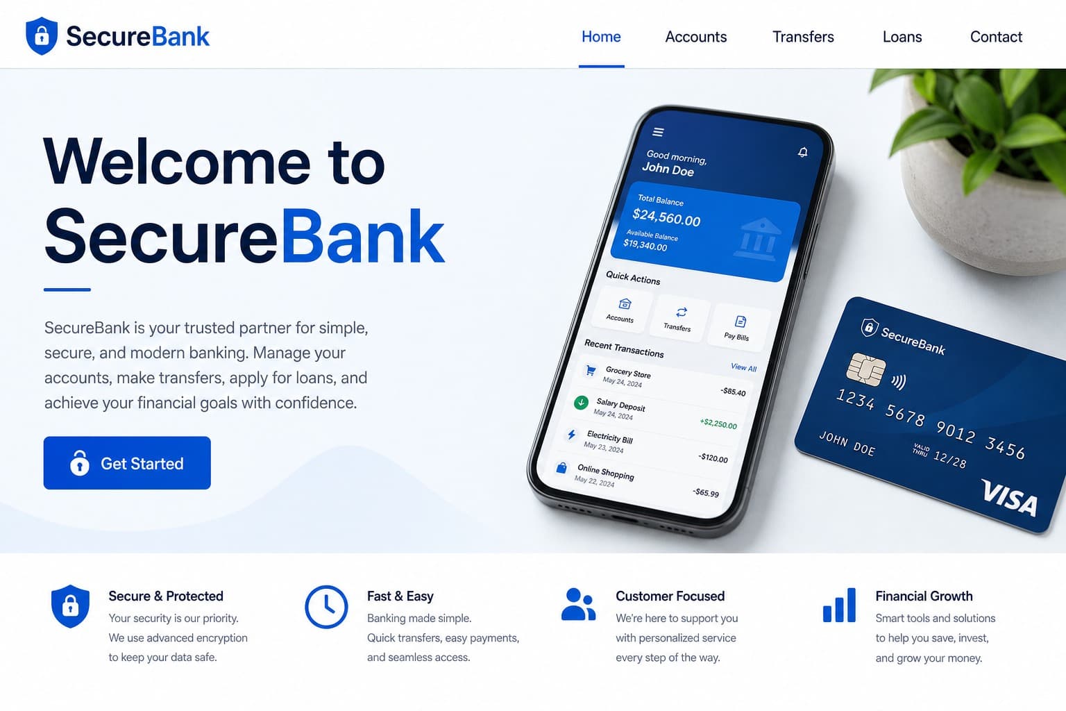 Banking System screenshot