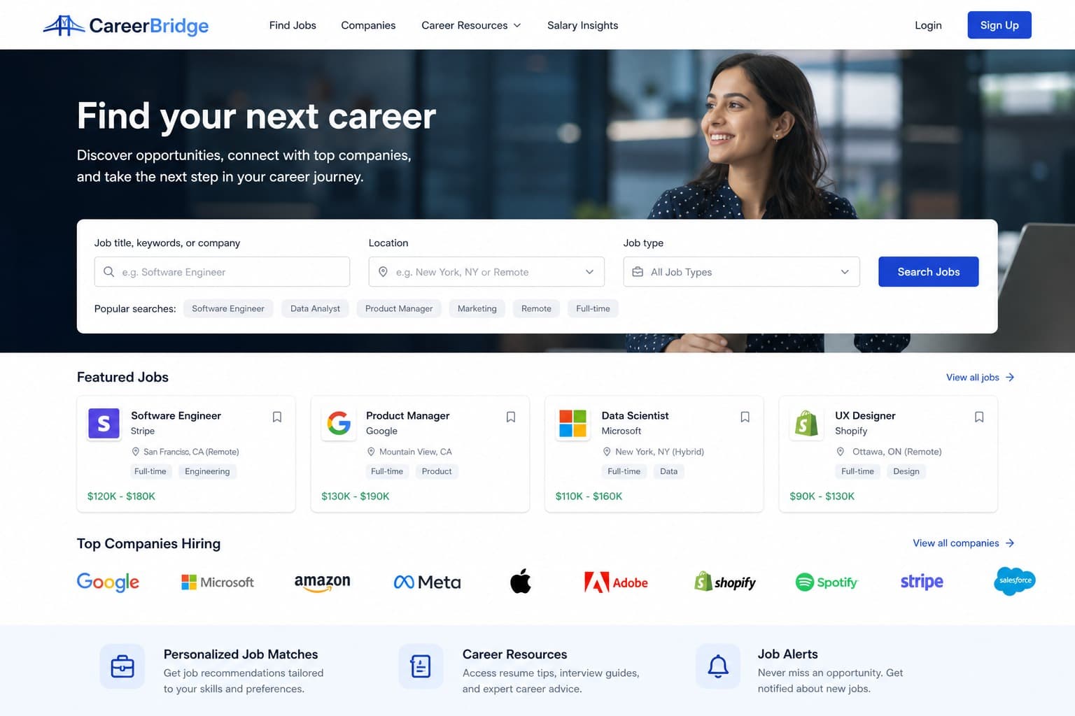 Job Portal screenshot